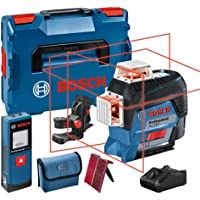 Bosch Professional 0601063R08 Nivel láser GLL 3-80 C y medidor de distancias GLM 20